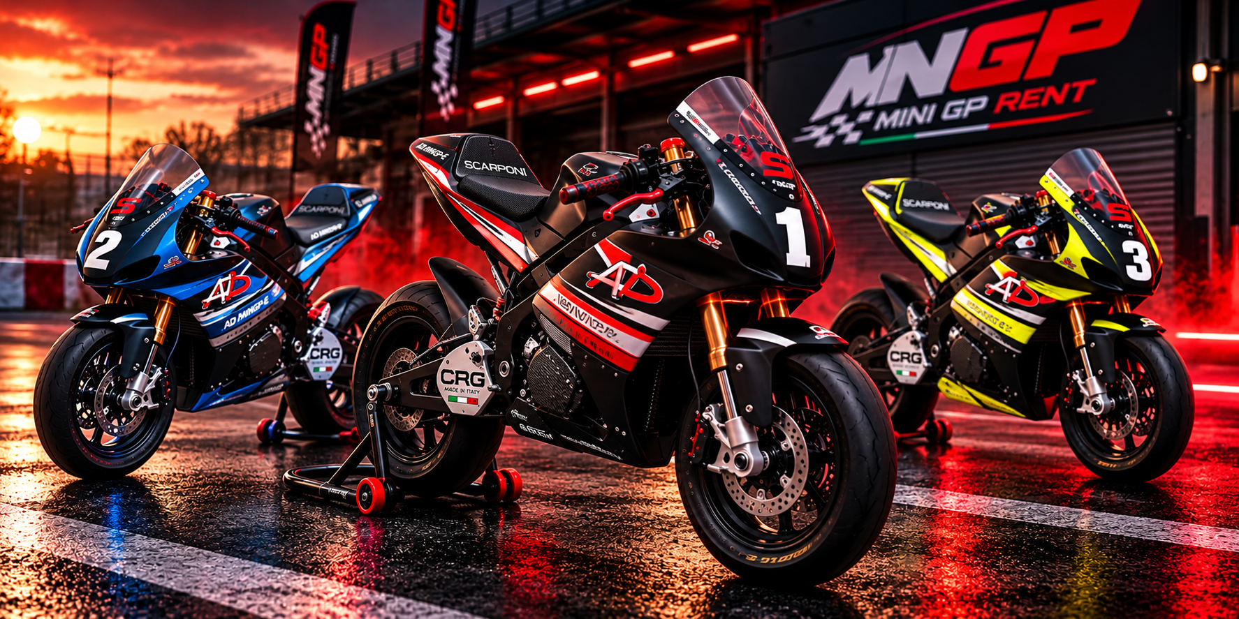 Mini GP Rent - gamma minimoto elettriche